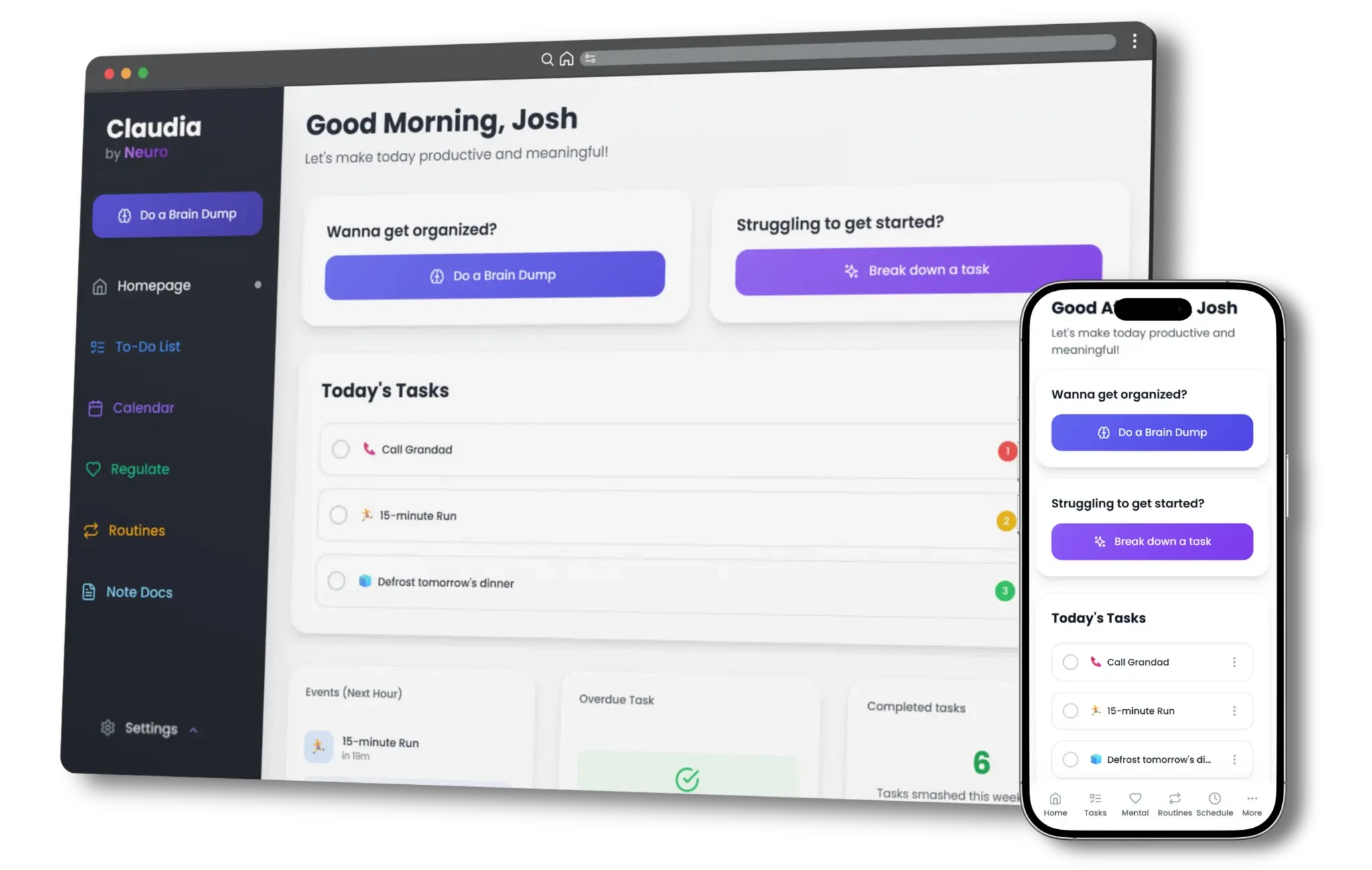 Claudia AI Personal Assistant Demo